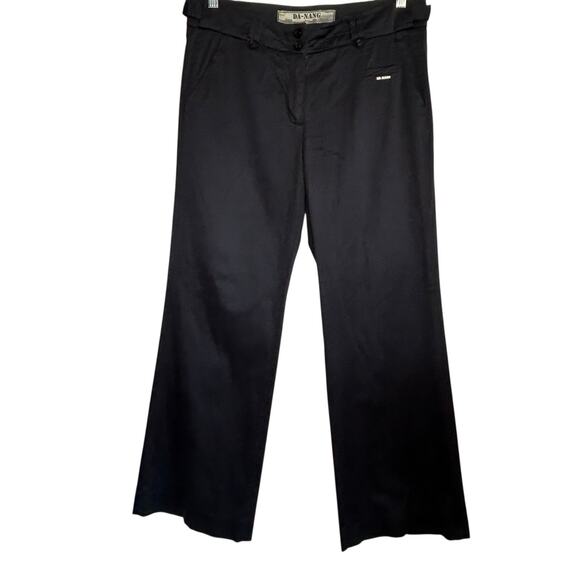 VTG Da-Nang Y2k Wide Leg‎ Pants Womens Size 10 Goth Grunge Silky Rocker Skater - Picture 13 of 13